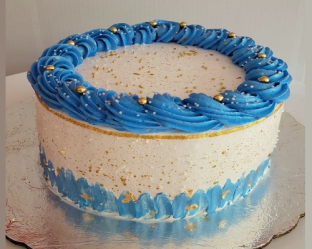 Pastelazulconperlasdoradas