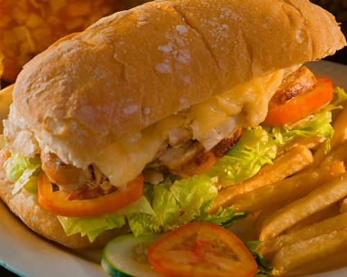 Sándwich de Pechuga de Pollo - Rostipollos